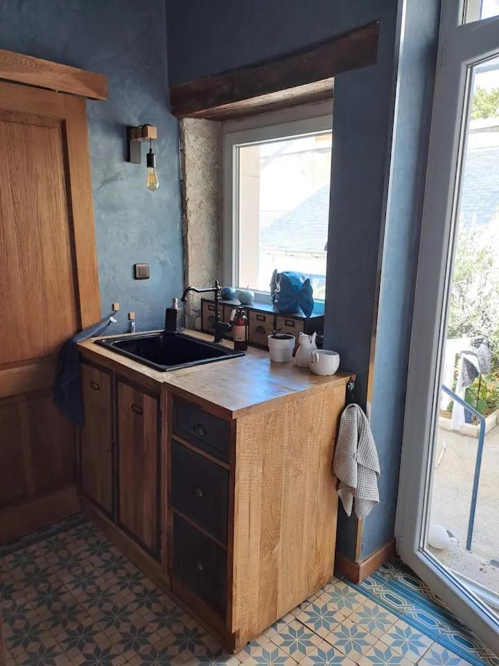 Chambre Bleue Avec Acces Plage Bourges Esterno foto