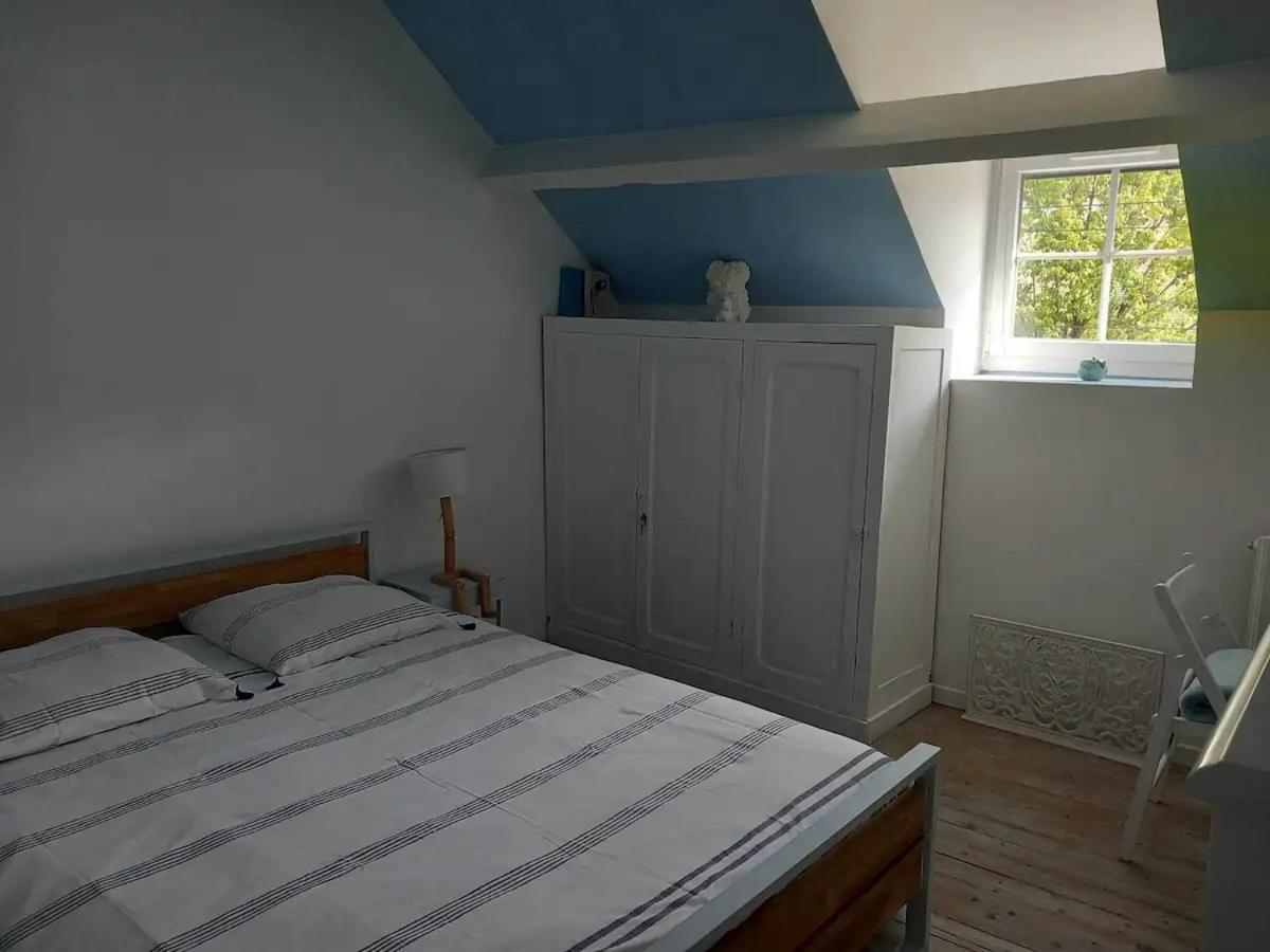 Chambre Bleue Avec Acces Plage Bourges Esterno foto